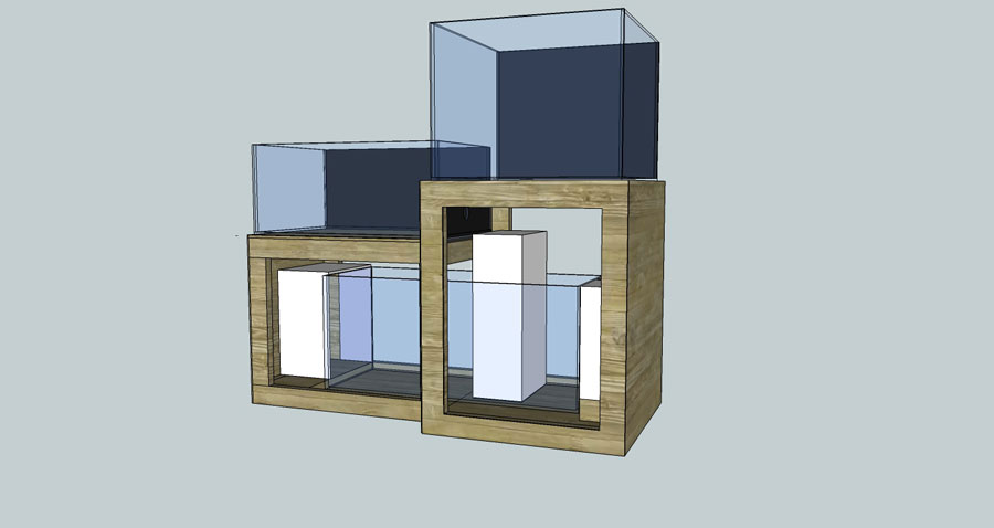 CAD2 - 100 cube and 65 frag tank setup