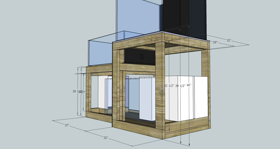 CAD4 - 100 cube and 65 frag tank setup